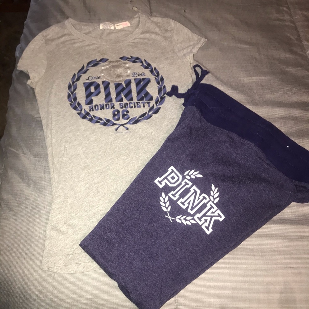Pink T-shirt and legging